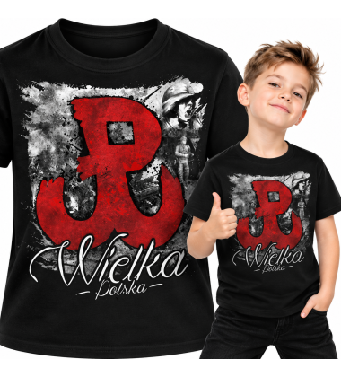 KOSZULKA DZIECIĘCA Patriotyczna WIELKA POLSKA PW